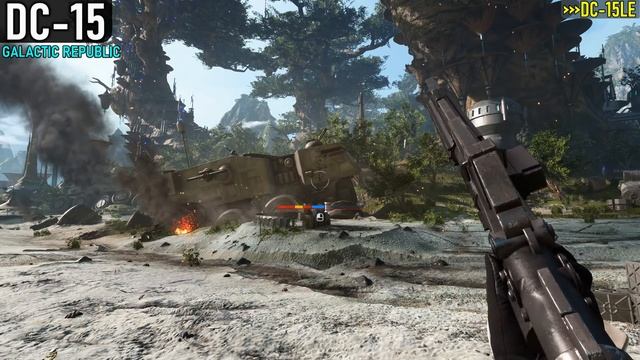 Star Wars BattleFront 2 - All Weapons After All Patches & Updates [BLASTERS ONLY]