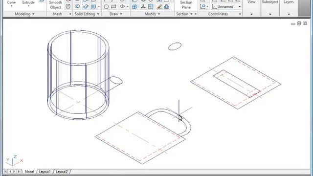 Convert 2D Objects to 3D Objects - AutoCAD 2011 - Getting Started Videos смотреть онлайн