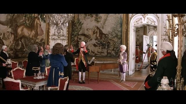 AMADEUS REMASTERED HD - MOZART INSULTS SALIERI BY PLAYING HIS OWN PIECE BETTER THAN HE DID смотреть онлайн