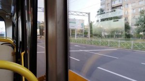 Поездка на автобусе маршрут 153 Ас хасанская улица проспект культуры