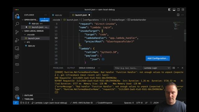 Debugging AWS Lambda Locally: Step-by-Step Guide with AWS SAM CLI and VSCode (Part 1) смотреть онлайн