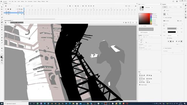 making concept-art for adventure game, part 2 смотреть онлайн