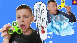 ЗАМОРОЗИЛИ все ИГРУШКИ и Спиннеры !!! Что ПРИДУМАЛ Игорюша Видео скетч для детей