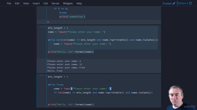 1.7 - While Loop in Python смотреть онлайн