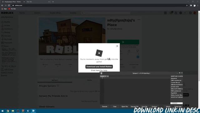 NEW Free Roblox Executor NO KEY! (2022 Keyless Roblox Hack) смотреть онлайн