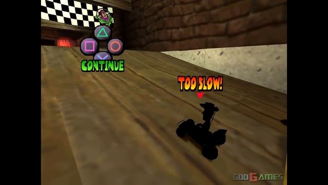 Disney Pixar Toy Story Racer Gameplay PS1 смотреть онлайн