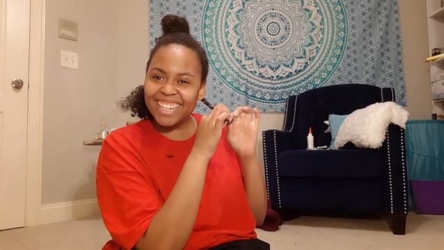 How to use aloe vera gel on hair // SUPER defined curls! смотреть онлайн