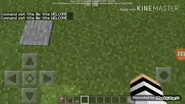 How To Make A Title In Mcpe Version 1.5.0.7 Beta Using Command_Block смотреть онлайн