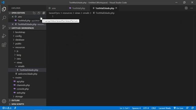 Laravel 7 Tutorial - Send Email Using Gmail смотреть онлайн