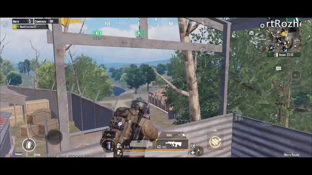 МЕТРО РОЯЛЬ и наступление бомжей... #метророяль #metropubg