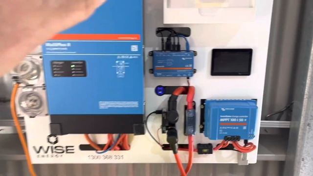 The New WISE Energy Test Rig - With Victron Energy Blue Power