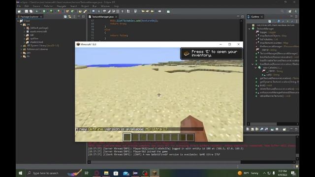 How to make a Minecraft java PVP client | part 1 смотреть онлайн