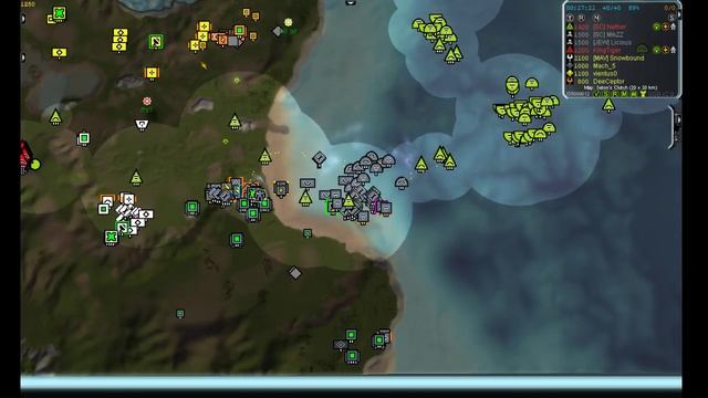 Supreme Commander: MikZZ online №50 - коварный план: дроп на ТОП игрока. Что такое приоритеты ? смотреть онлайн