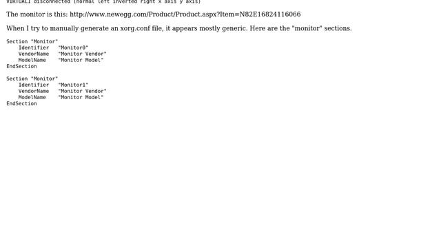 Ubuntu: External monitor stuck at 1024x768 resolution смотреть онлайн