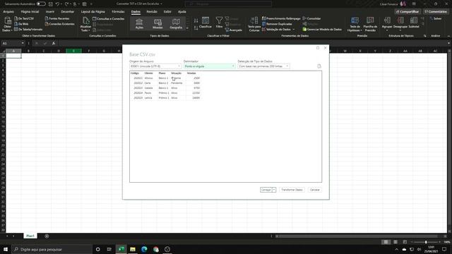 Como converter .txt ou .csv em Excel. Resolva agora! смотреть онлайн