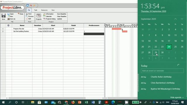 EASY-HOW-TO PERT/CPM (Activity Network Diagram) Tutorial using ProjectLibre смотреть онлайн