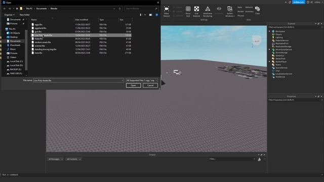 How to Import Meshes into Roblox Studio! (Roblox Studio) смотреть онлайн