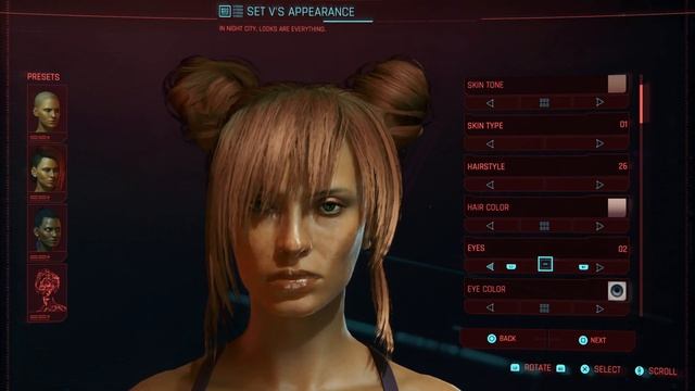 Cyberpunk 2077 - Full Female Character Customization смотреть онлайн