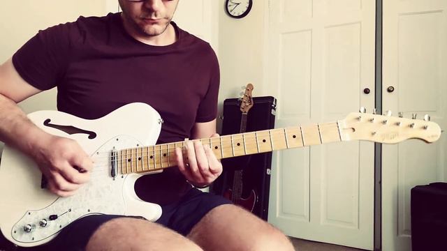 Fujigen Japan FGN NCT Thinline Telecaster demo by Robin Burrows for www.whitstableguitars.co.uk смотреть онлайн