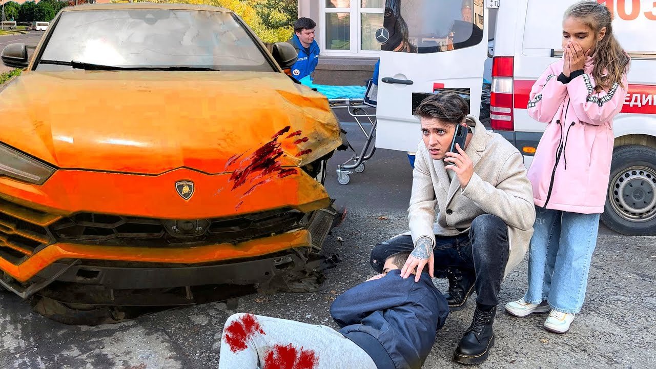 Я СБИЛ ЧЕЛОВЕКА НА СВОЕЙ ЛАМБОРГИНИ НА ГЛАЗАХ СЕСТРЫ смотреть онлайн