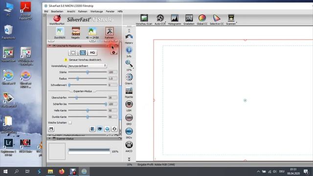 Farb-Negativstreifen und -Rollen scannen mit Silverfast auf Nikon Coolscan 5000 смотреть онлайн