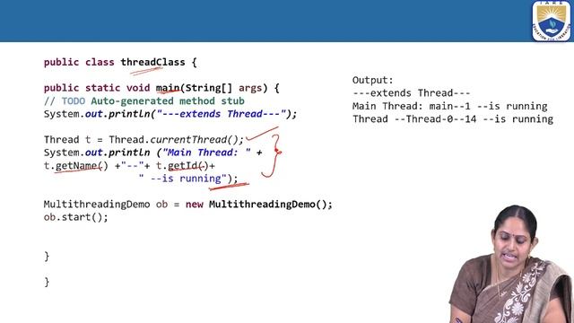 Creating threads, Using Runnable Interface by Ms. R Anusha смотреть онлайн