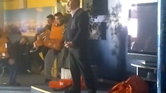 Теплоход "Клавдия Еланская" - инструкция по эксплуатации спасательного жилета. смотреть онлайн