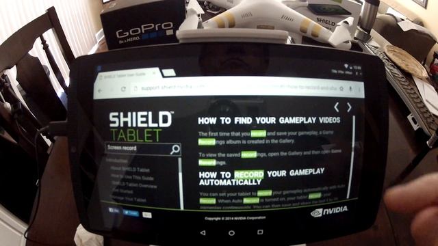 NVIDIA Shield K1 - How to screen record смотреть онлайн