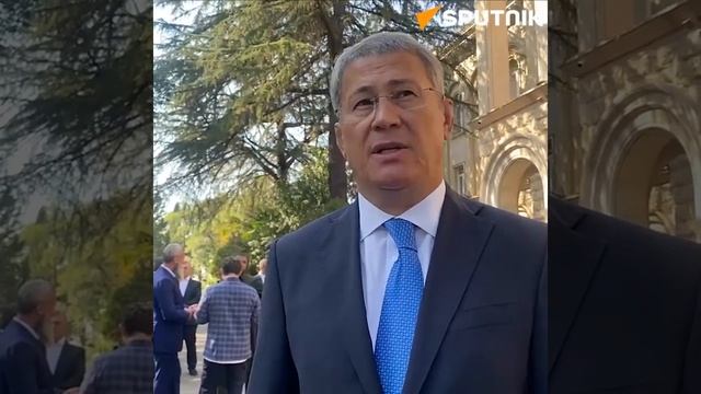 Глава Башкортостана Радий Хабиров об отношениях с Абхазией смотреть онлайн