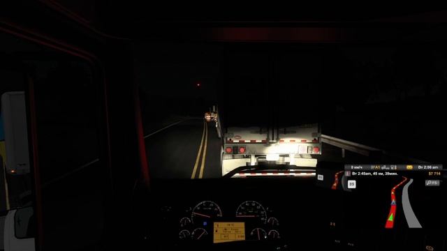 НОВЫЙ ГОД - НОВЫЕ ПРИКЛЮЧЕНИЯ! КАТАЕМСЯ ПО АМЕРИКЕ НА ФУРАХ! - AMERICAN TRUCK SIMULATOR смотреть онлайн