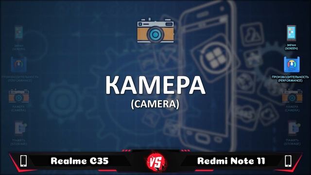 Realme C35 vs Xiaomi Redmi Note 11 смотреть онлайн