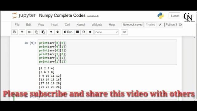 Axis 3-Dimensional in NumPy and Pandas in HINDI. смотреть онлайн