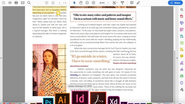 InDesign CC Sneak Peek: Import PDF Comments | Adobe Creative Cloud смотреть онлайн