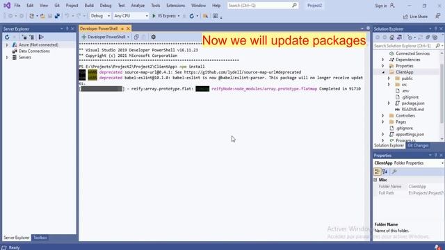 Create React JS application in ASP.NET Core смотреть онлайн