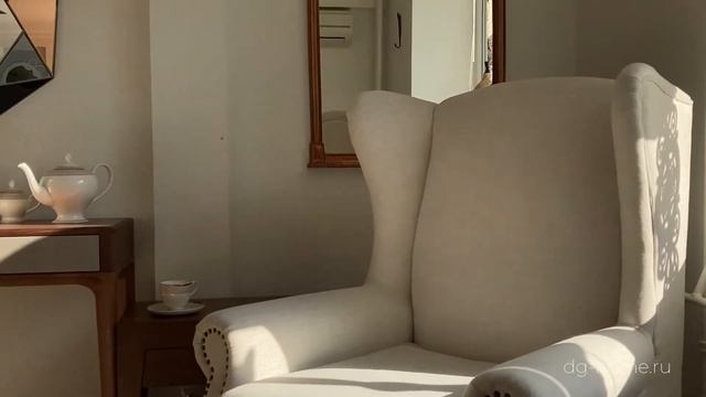 Кресло каминное Collins Wingback Chair смотреть онлайн