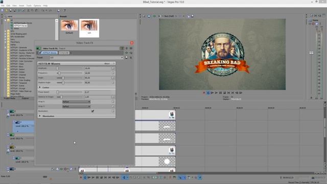 Анимация Логотипа в Sony Vegas Pro. Часть 3. Развевающаяся лента #снимайимонтируй смотреть онлайн