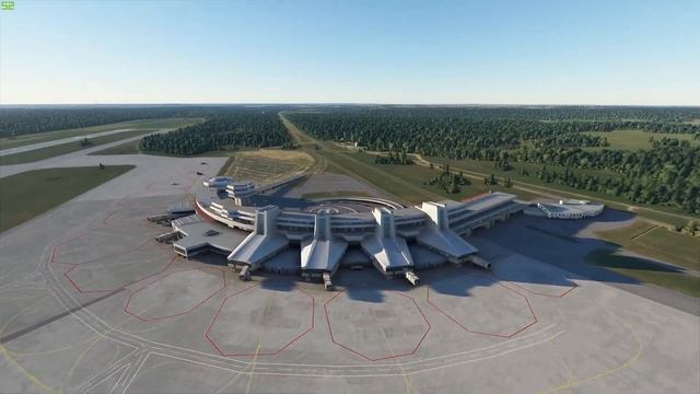 Microsoft Flight Simulator 2020 ► Аэропорт Жуляны и Минск смотреть онлайн