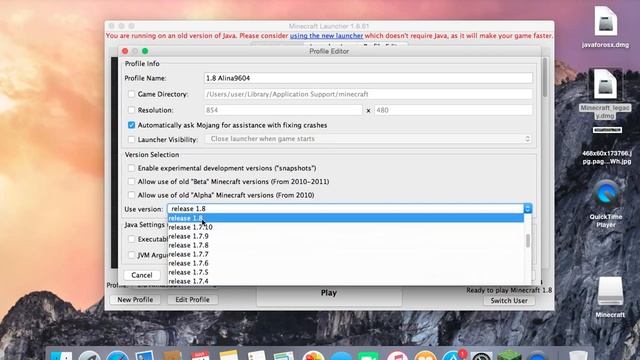 How to Downgrade Minecraft on any Laptop! - Super Easy Tutorial! смотреть онлайн