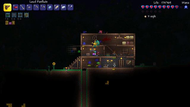 So MANY CREEEPERRRS I Terraria Thorium mod (Bard only) (Ep #3) смотреть онлайн