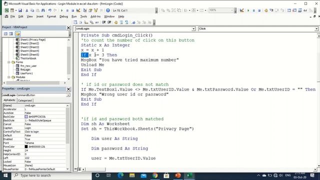 How to create Multi-user Login Module in Excel VBA || How to Protect worksheet from other user смотреть онлайн