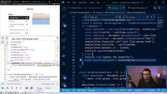 Building a Foodora/Foodpanda Cart Clone in JavaScript for Beginners смотреть онлайн