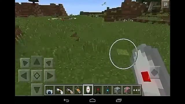 Minecraft PE. Обзор мода Portal Gun 2 mod. смотреть онлайн