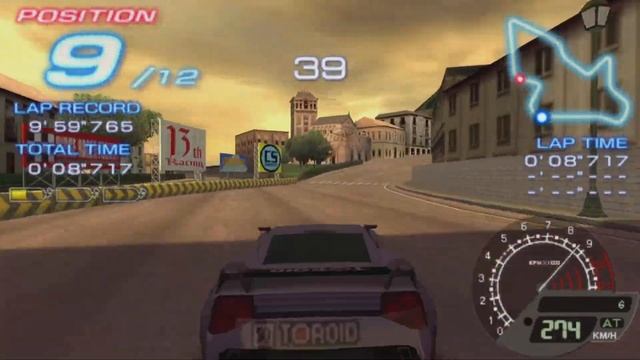 Ridge Racer 2 - Arcade Mode Intro & Cars And Track - 20 Minutes Gameplay [4KPS5]