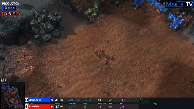 StarCraft 2 - Replay-Cast #761 - Nerchio (Z) vs JonSnow (Z) - WESG [Deutsch] смотреть онлайн
