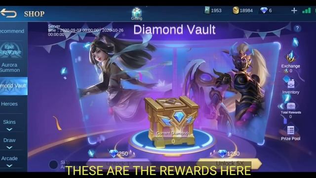 NEW EVENT TOMORROW! (October 21) CHEST DIAMONDS VAULT IN MOBILE LEGENDS смотреть онлайн