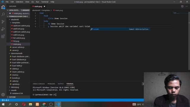 #50. Session dengan Node.js смотреть онлайн