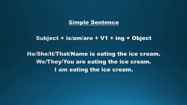 Present Continuous Tense смотреть онлайн