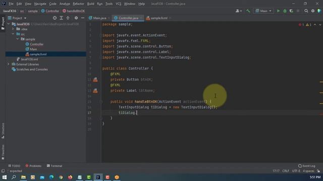 JavaFX 15 Tutorial 36 - Text Input Dialog смотреть онлайн