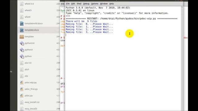 Dynamically make docx files from a template | Data from CSV | docxtpl смотреть онлайн