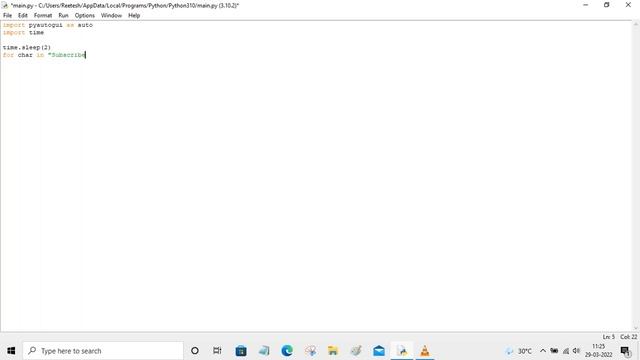 Simulate key presses with | Python || Its Coding Time смотреть онлайн